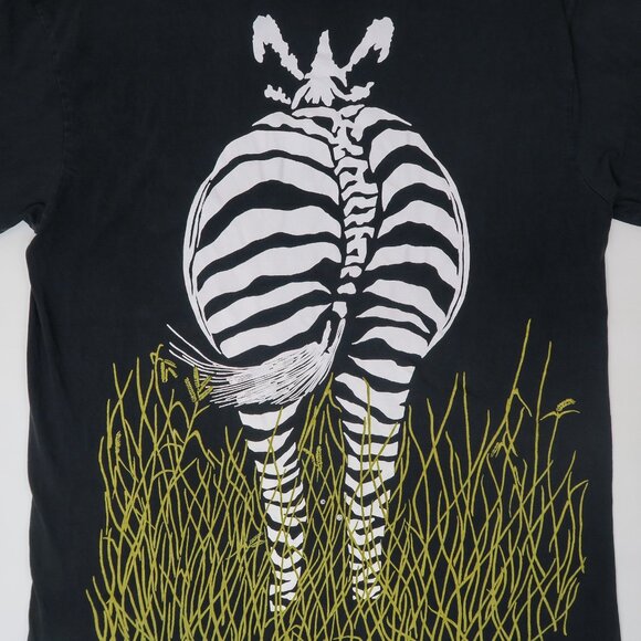 Vintage 90s Tinga Tinga Zebra Nature Shirt - Picture 6 of 9